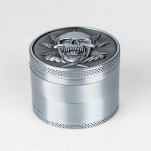 2" Metal Grinder 4 Layers with Skull Design