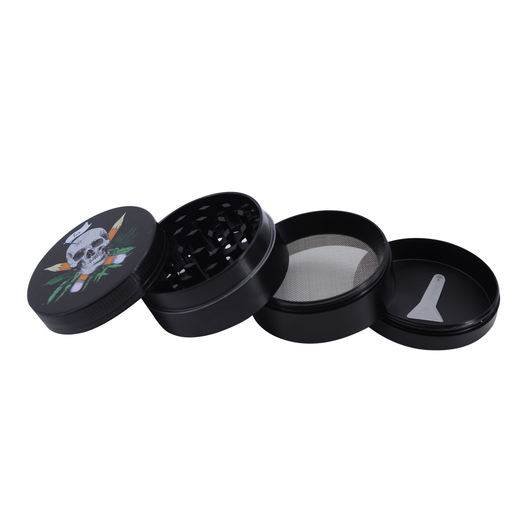 2" Metal Grinder Caribbean Pirate 4 Layers